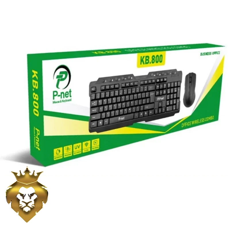 کیبورد و موس سیمی P-NET KM800