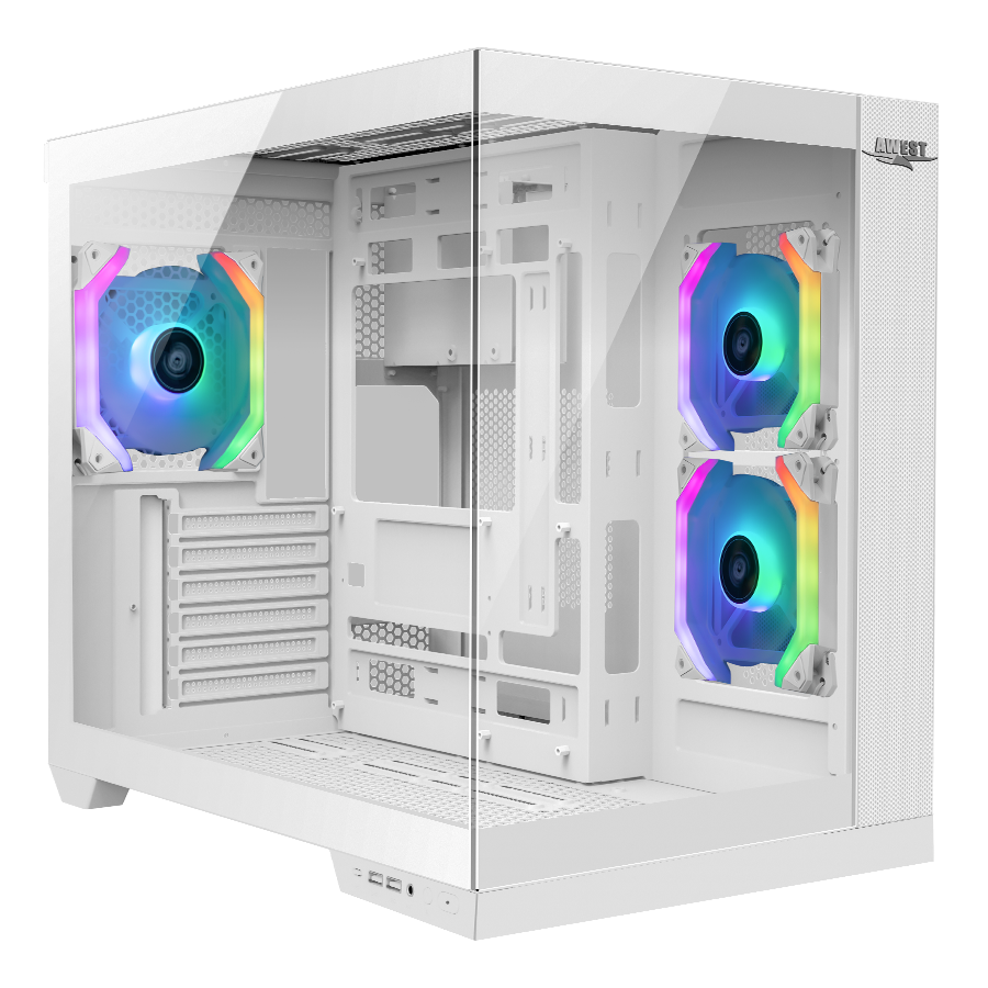 قاب کیس AWEST AQ12MW WHITE
