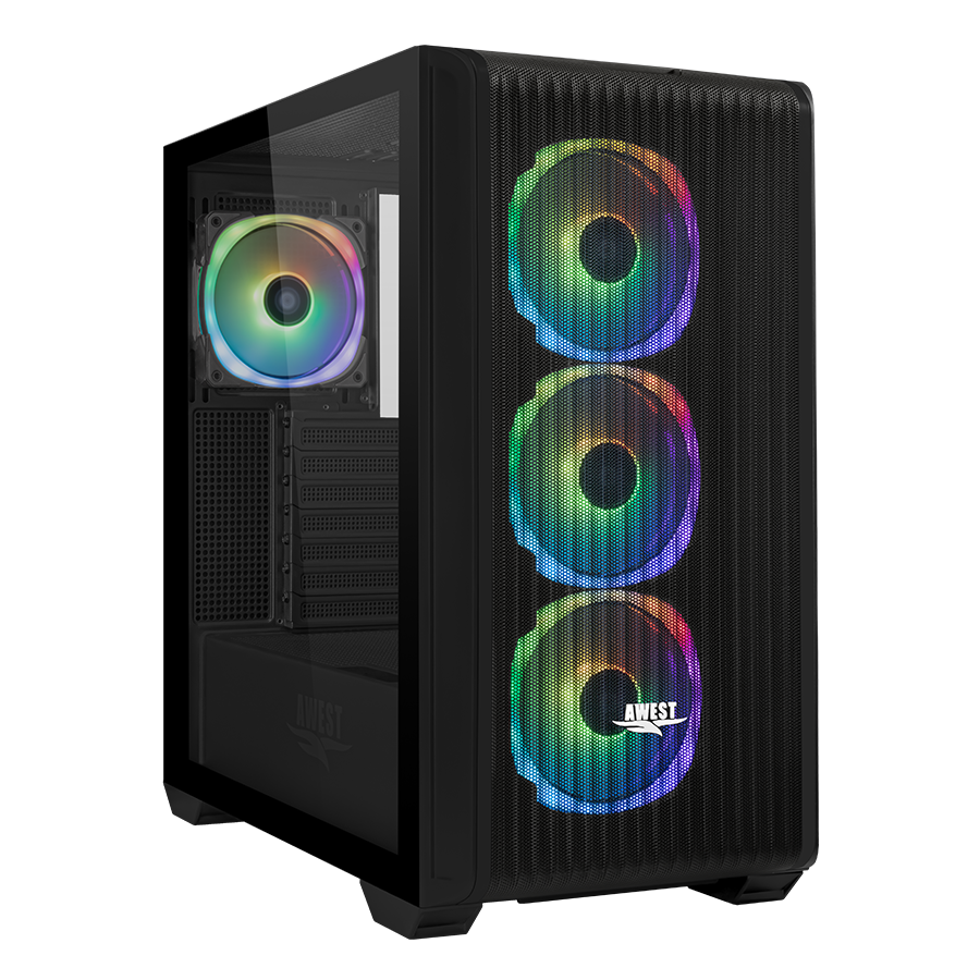 قاب کیس AWEST AV302MB BLACK