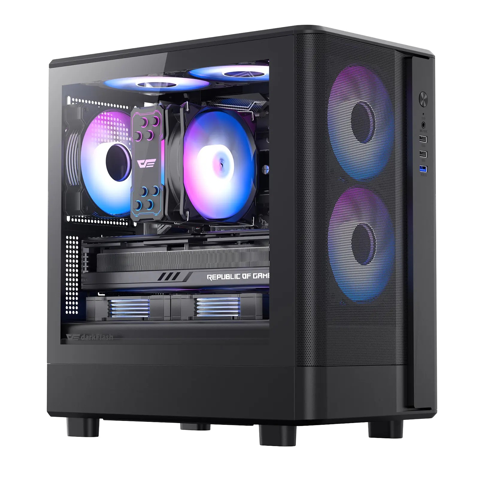 قاب کیس DARKFLASH DB330 MESH BLACK