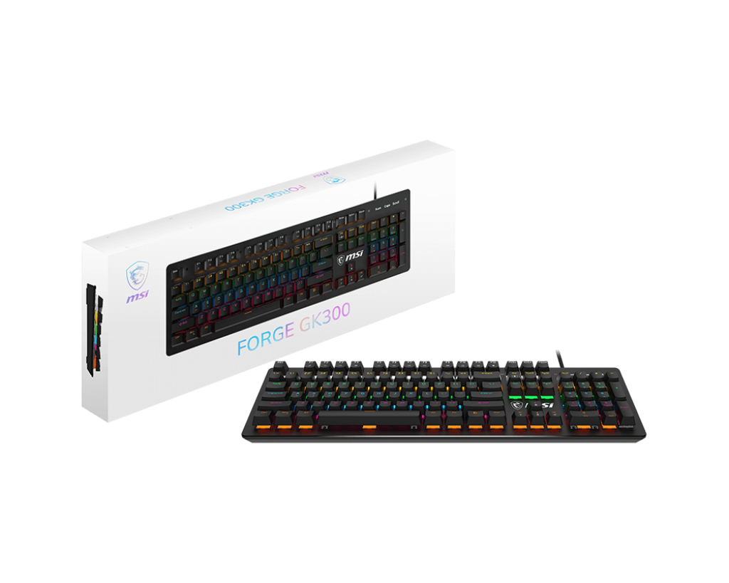 کیبورد گیمینگ MSI FORGE GK300 Blue Switch