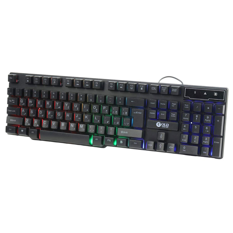 کیبورد گیمینگ GOLD OSCAR KB7123