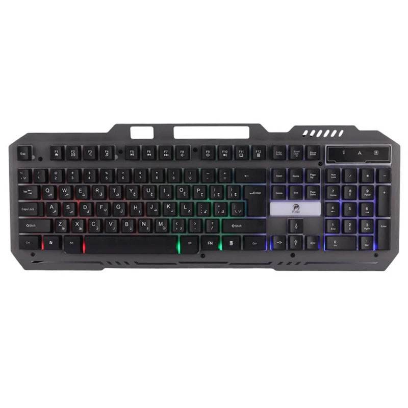 کیبورد گیمینگ P-NET KB1700 RGB