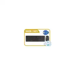 کیبورد و موس بی‌سیم NOVA NKM-1401