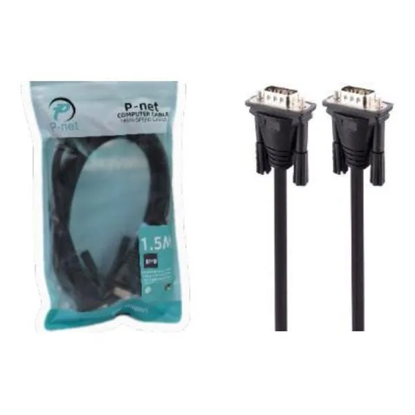 کابل VGA طول 1.5 متر P-NET
