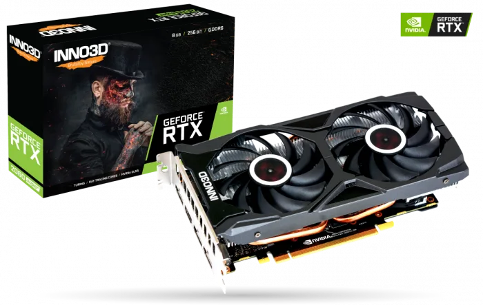 کارت گرافیک استوکRTX2060 SUPER 8G INNO3D TWIN X2 OC