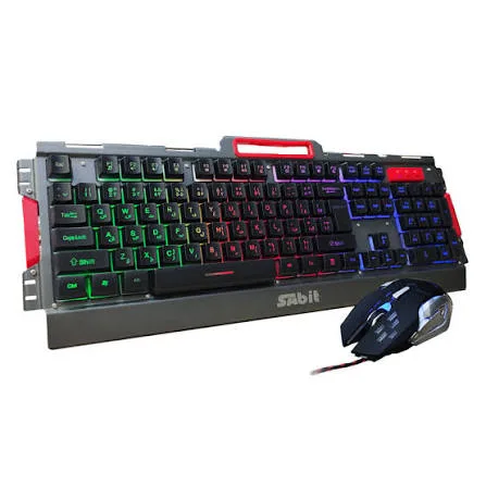 کیبورد و موس گیمینگ SABIT GMK-5010